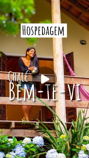 Capa do vídeo no Chalé Bem-te-vi